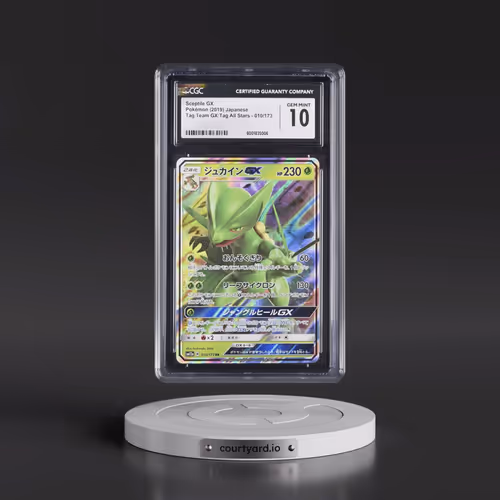 2019 Tag Team GX: Tag All Stars #010/173 Sceptile GX - Holo (CGC 10 GEM MINT)