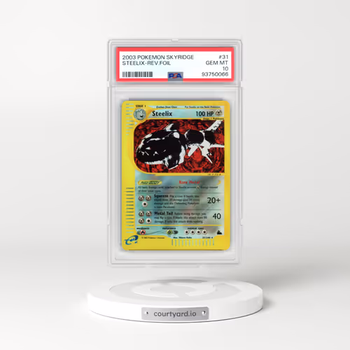 2003 Pokémon Skyridge #31 Steelix - Reverse Foil (PSA 10 GEM MINT)