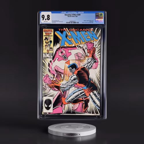 Uncanny X-Men #209 CGC 9.8 White Pages (Marvel Comics, 9/86) - Universal
