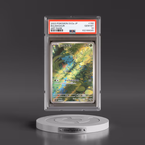 2023 Pokémon Sv2a-Pokemon 151 #166 Bulbasaur - Art Rare (PSA 10 GEM MINT)