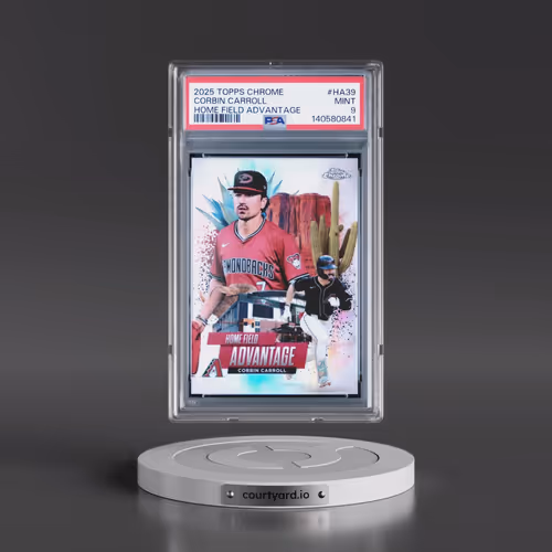 2025 Topps Chrome Home Field Advantage #HA39 Corbin Carroll (PSA 9 MINT)