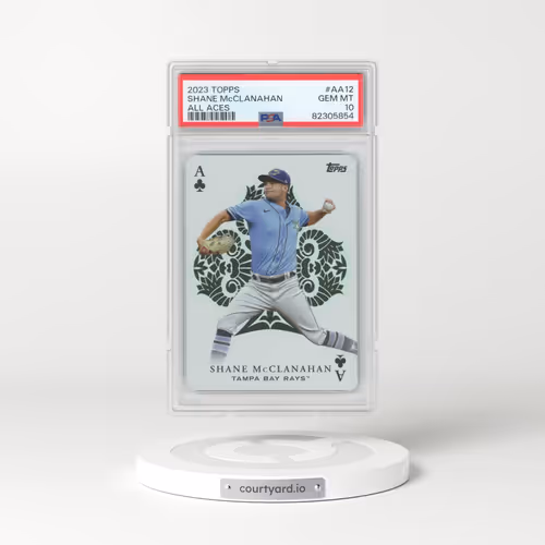 2023 Topps All Aces #AA12 Shane McClanahan (PSA 10 GEM MINT)