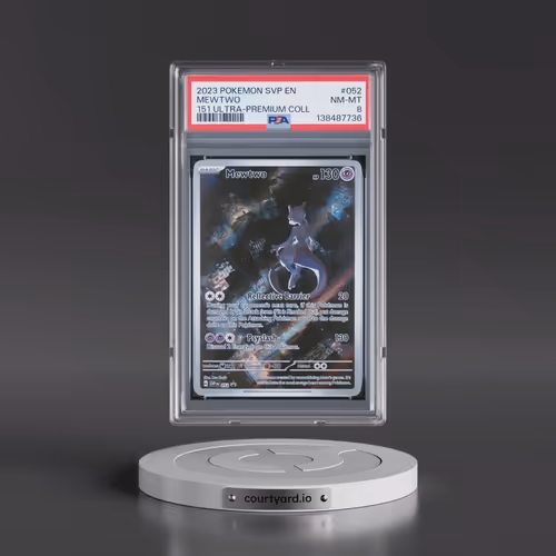 2023 Pokémon Svp EN-SV Black Star Promo #052 Mewtwo - 151 Ultra-Premium Collection (PSA 8 NM-MT)