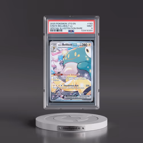 2025 Pokémon Jtg EN-Journey Together #183 Iono's Bellibolt EX - Holo Special Illustration Rare (PSA