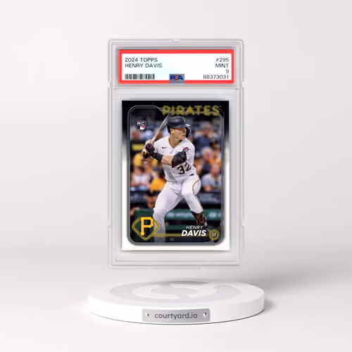 2024 Topps #295 Henry Davis (PSA 9 MINT)