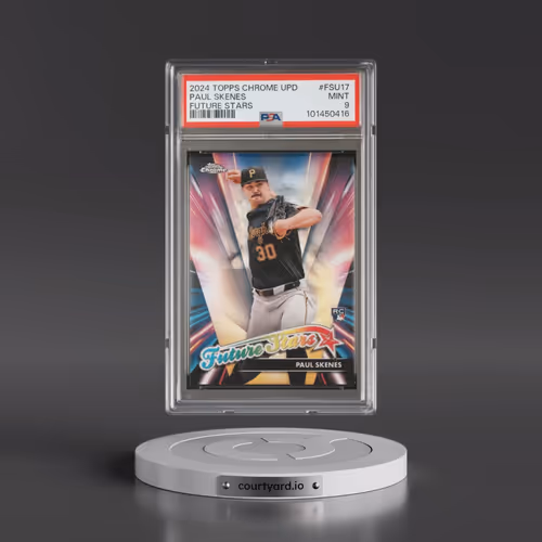 2024 Topps Chrome Update Future Stars #FSU17 Paul Skenes (PSA 9 MINT)