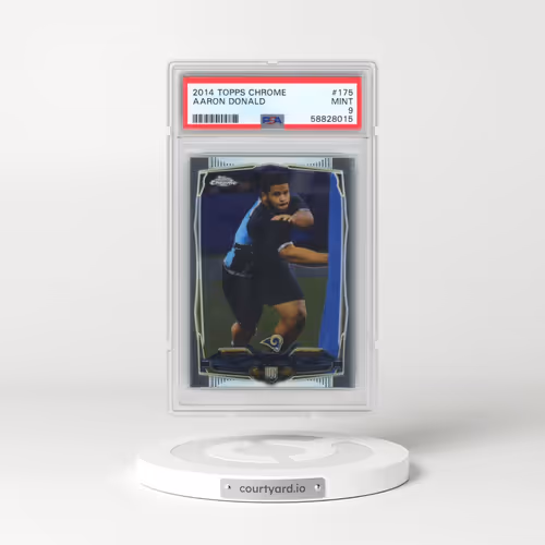 2014 Topps Chrome #175 Aaron Donald (PSA 9 MINT)