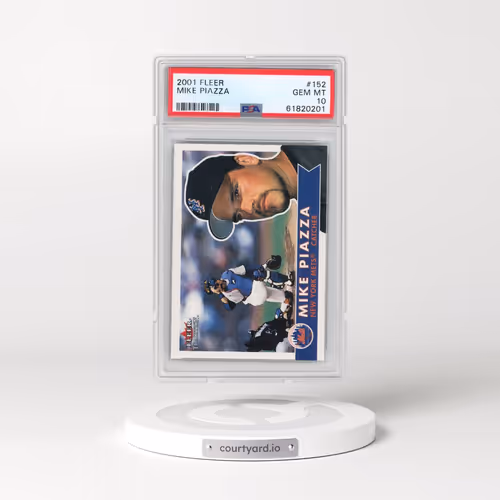 2001 Fleer #152 Mike Piazza (PSA 10 GEM MINT)