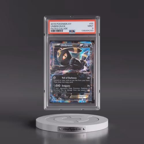 2016 Pokémon XY Fates Collide #55 Umbreon EX - Holo (PSA 9 MINT)