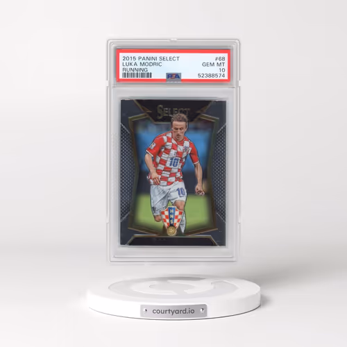 2015 Panini Select #68 Luka Modric - Running (PSA 10 GEM MINT)