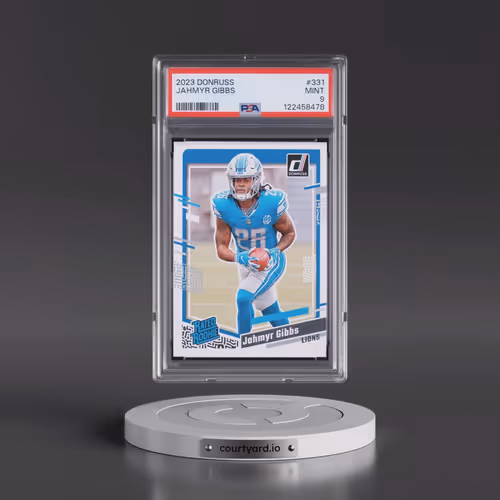 2023 Panini Donruss #331 Jahmyr Gibbs (PSA 9 MINT)