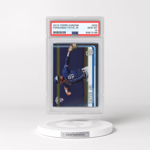 2019 Topps Chrome #203 Fernando Tatis Jr. (PSA 10 GEM MINT)