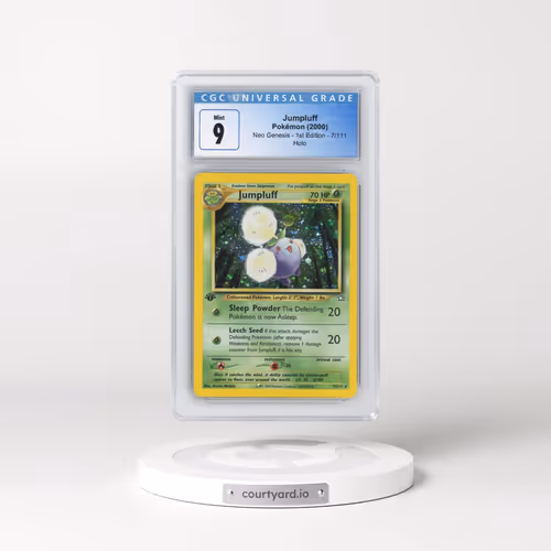2000 Neo Genesis #7/111 Jumpluff - 1st Edition Holo (CGC 9 MINT)