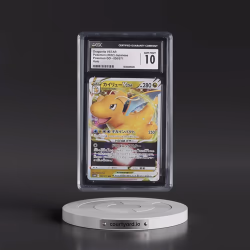 2022 Pokémon GO #050/071 Dragonite VSTAR - Holo (CGC 10 GEM MINT)