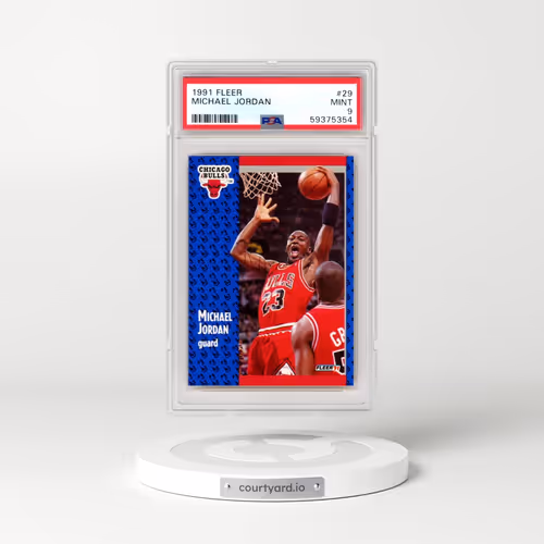 1991 Fleer #29 Michael Jordan (PSA 9 MINT)