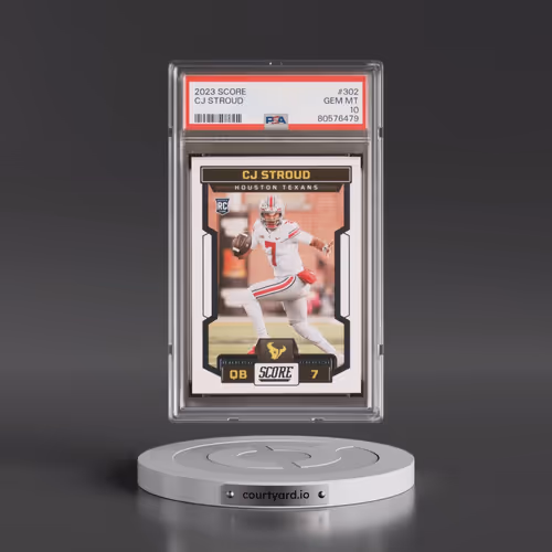 2023 Panini Score #302 CJ Stroud (PSA 10 GEM MINT)