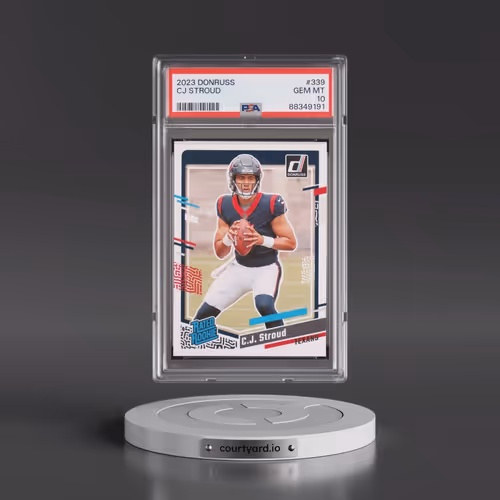 2023 Panini Donruss #339 CJ Stroud (PSA 10 GEM MINT)