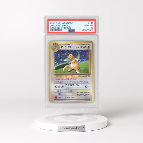 1998 Pokémon Promo Game Boy #149 Dragonite - Holo (PSA 10 GEM MINT)