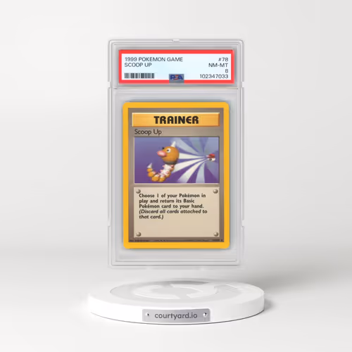1999 Pokémon Game #78 Scoop Up (PSA 8 NM-MT)