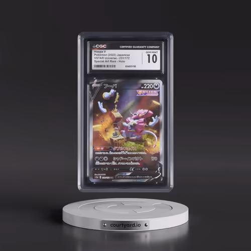 2022 VSTAR Universe #231/172 Hoopa V - Special Art Rare Holo (CGC 10 GEM MINT)