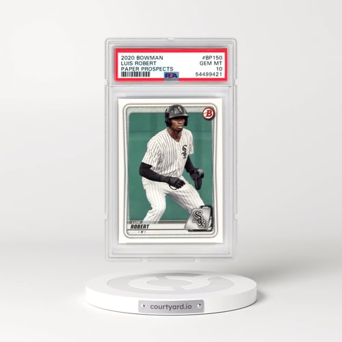 2020 Bowman Paper Prospects #BP150 Luis Robert (PSA 10 GEM MINT)