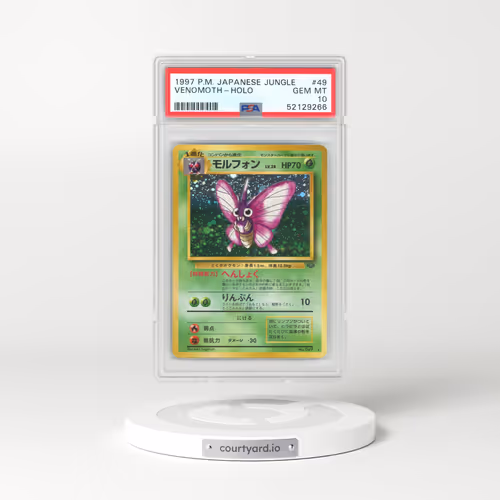 1997 Japanese Jungle #49 Venomoth - Holo (PSA 10 GEM MINT)