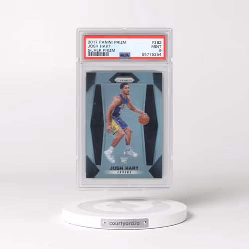2017 Panini Prizm #282 Josh Hart - Silver Prizm (PSA 9 MINT)