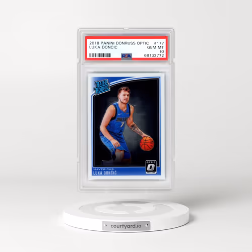 2018 Panini Donruss Optic #177 Luka Doncic (PSA 10 GEM MINT)