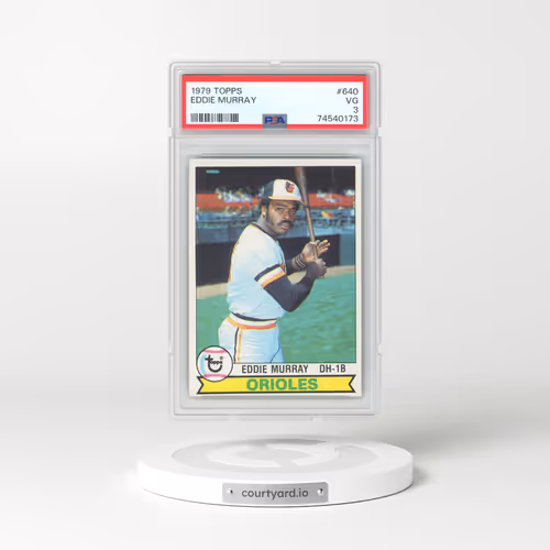 1979 Topps #640 Eddie Murray (PSA 3 VG)