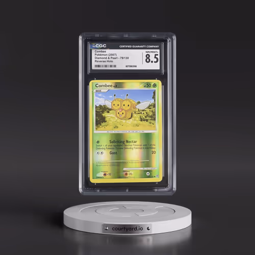 2007 Diamond & Pearl #79/130 Combee - Reverse Holo (CGC 8.5 NM-MT+)