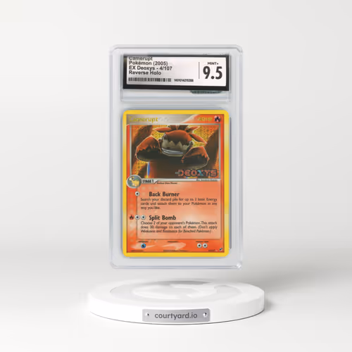 2005 EX Deoxys #4 Camerupt - Holo (CGC 9.5 MINT+)
