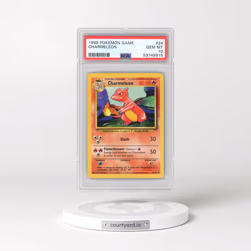 1999 Pokémon Game #24 Charmeleon (PSA 10 GEM MINT)