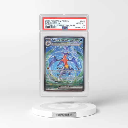 2023 Paradox Rift - PAR EN #245 Garchomp ex - Special Illustration Rare (PSA 10 GEM MINT)