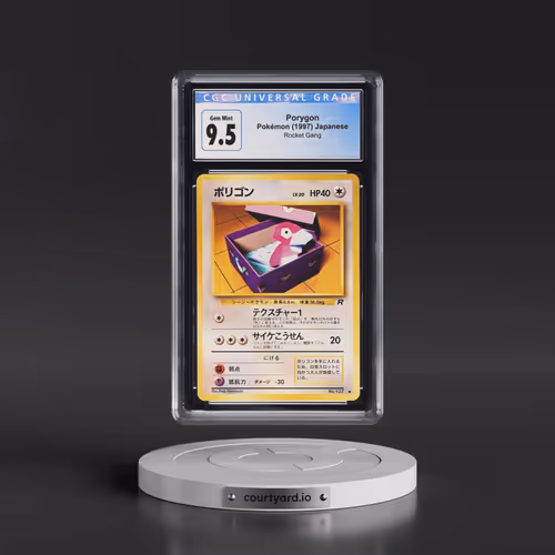 1997 Rocket Gang Porygon (CGC 10 GEM MINT)