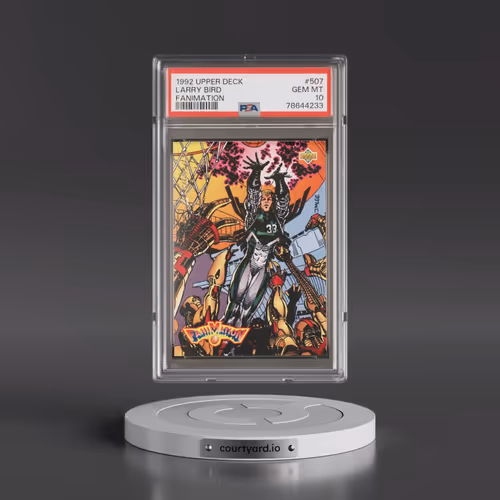 1992 Upper Deck #507 Larry Bird - Fanimation (PSA 10 GEM MINT)