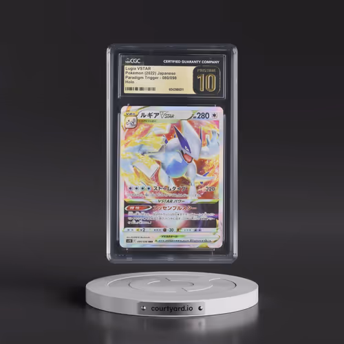 2022 Paradigm Trigger #080/098 Lugia VSTAR - Holo (CGC 10 PRISTINE)