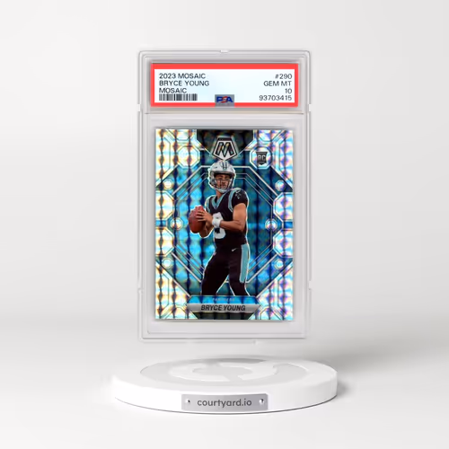 2023 Panini Mosaic #290 Bryce Young - Mosaic (PSA 10 GEM MINT)