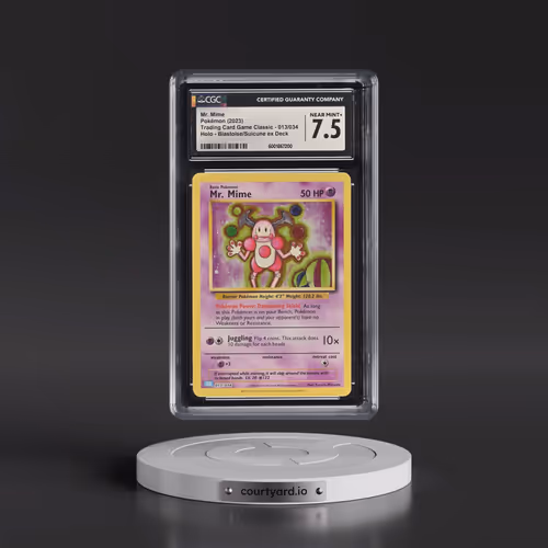 2023 Trading Card Game Classic - CLV, CLC, CLB #013/034 Mr. Mime - Blastoise & Suicune ex Deck - CLB