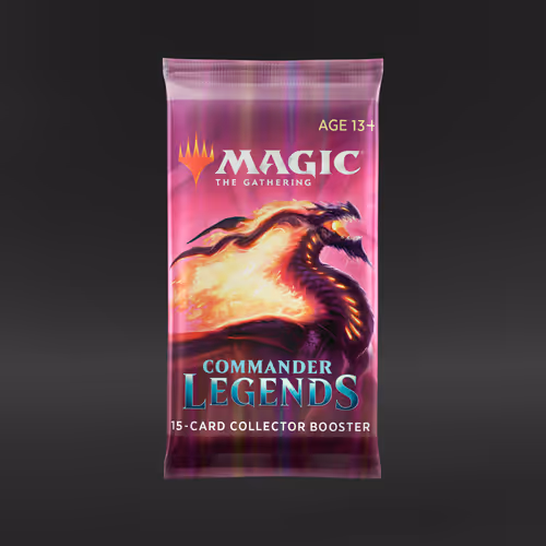 Magic: The Gathering Commander Legends Collector (1 Booster Pack - Art May Vary)
