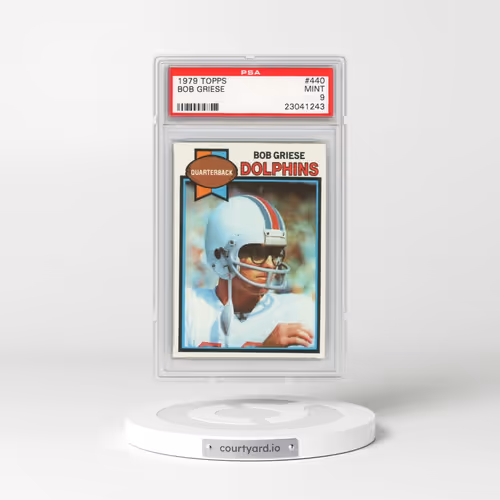 1979 Topps #440 Bob Griese (PSA 9 MINT)