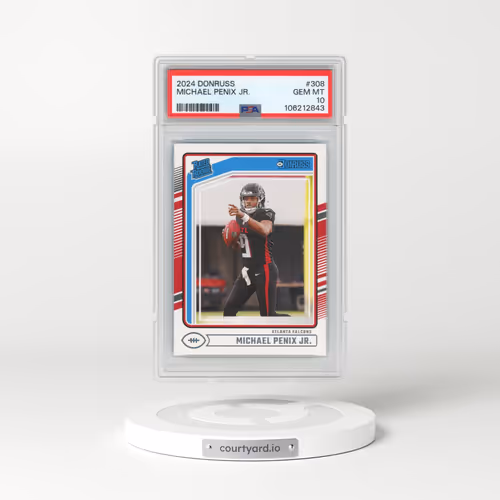 2024 Panini Donruss #308 Michael Penix Jr. (PSA 10 GEM MINT)