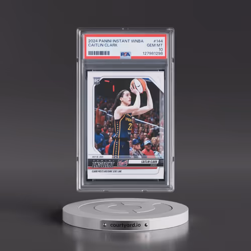 2024 Panini Instant WNBA #144 Caitlin Clark (PSA 10 GEM MINT)