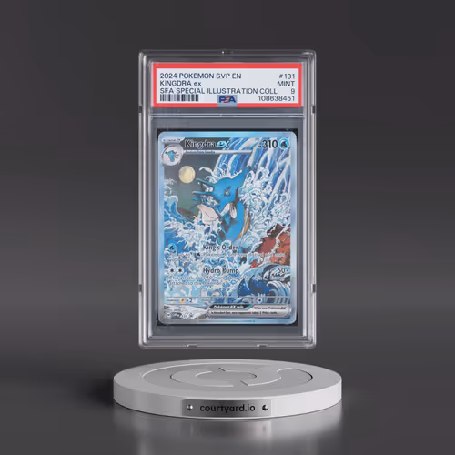 2024 Pokémon Svp EN-SV Black Star Promo #131 Kingdra EX - Holo Shrouded Fable Special Illustration C