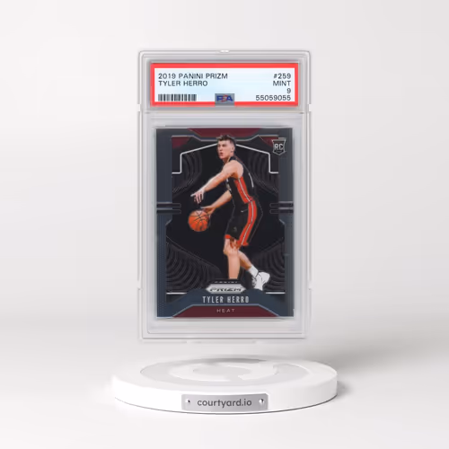 2019 Panini Prizm #259 Tyler Herro (PSA 9 MINT)
