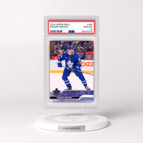 2023 Upper Deck #482 Fraser Minten (PSA 10 GEM MINT)