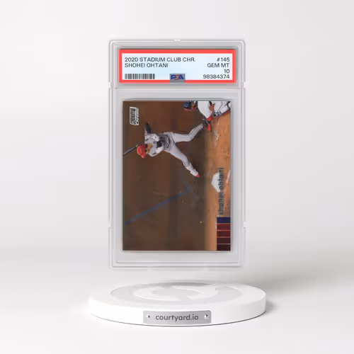 2020 Stadium Club Chrome #145 Shohei Ohtani (PSA 10 GEM MINT)