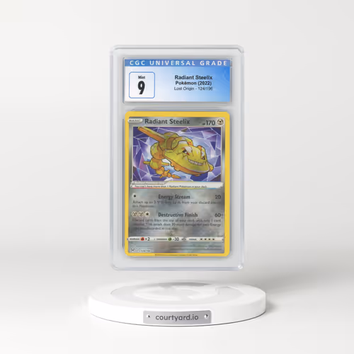 2022 Lost Origin #124/196 Radiant Steelix - Holo (CGC 9 MINT)