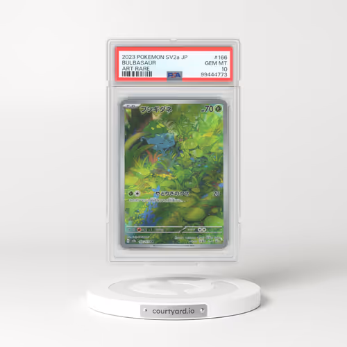2023 Pokémon Sv2a-Pokemon 151 #166 Bulbasaur - Art Rare (PSA 10 GEM MINT)