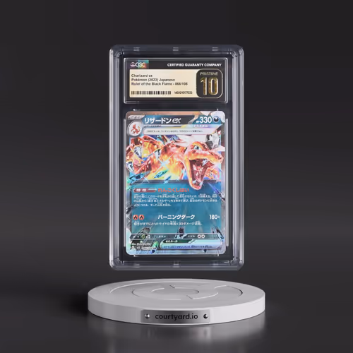 2023 Ruler of the Black Flame #066/108 Charizard ex - Holo (CGC 10 PRISTINE)