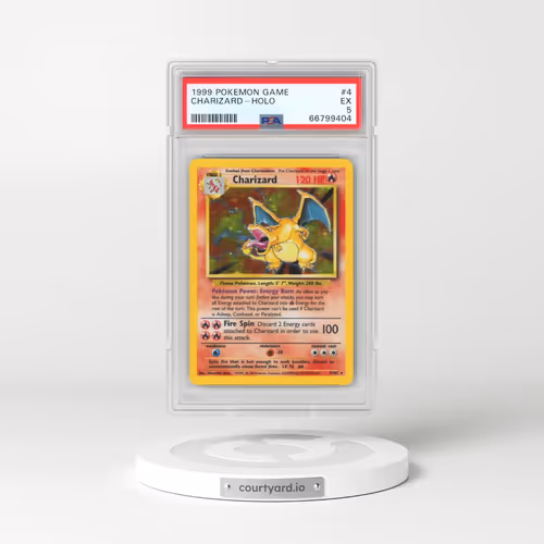 1999 Pokémon Game #4 Charizard - Holo (PSA 5 EX)